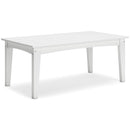 Signature Design by Ashley Hyland wave P111-701 Rectangular Cocktail Table IMAGE 1