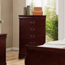 Crown Mark Louis Philip B3850 7 pc Queen Sleigh Bedroom Set IMAGE 5