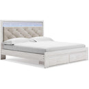 Signature Design by Ashley Altyra B2640B32 6 pc King Panel Storage Bedroom Set IMAGE 2