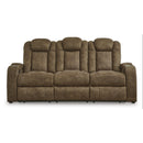 Signature Design by Ashley Wolfridge 60703U1 2 pc Power Reclining Living Room Set IMAGE 3