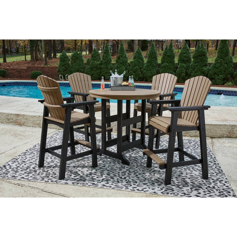 Signature Design by Ashley Fairen Trail P211P1 3-piece Outdoor Dining Set IMAGE 1