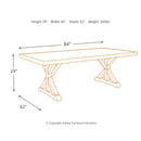 Signature Design by Ashley Beachcroft P791P1 7-piece Outdoor Dining Set IMAGE 6