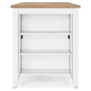 Signature Design by Ashley Gesthaven D398D3 3 pc Counter Height Dining Set IMAGE 4