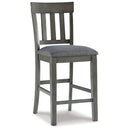 Signature Design by Ashley Hallanden D589D4 7 pc Counter Height Dining Set IMAGE 4