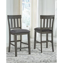Signature Design by Ashley Hallanden D589D4 7 pc Counter Height Dining Set IMAGE 5