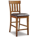 Signature Design by Ashley Ralene D594D5 7 pc Counter Height Dining Set IMAGE 3