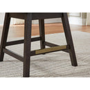 Signature Design by Ashley Burkhaus D984D5 5 pc Counter Height Dining Set IMAGE 5