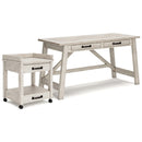 Signature Design by Ashley Carynhurst H755H1 2 pc Home Office Set IMAGE 1