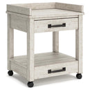 Signature Design by Ashley Carynhurst H755H1 2 pc Home Office Set IMAGE 6