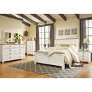 Signature Design by Ashley Willowton Queen Panel Bed B267-57/B267-54/B267-98 IMAGE 7