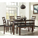 Signature Design by Ashley Coviar 6 pc Dinette D385-325 IMAGE 4