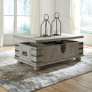 Signature Design by Ashley Carynhurst Lift Top Coctail Table T757-9 IMAGE 4