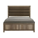 Crown Mark Matteo Full Upholstered Panel Bed B3200-F-HBFB/B3200-FT-RAIL IMAGE 1