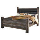 Signature Design by Ashley Wynnlow King Poster Bed B440-68/B440-66/B440-62/B440-99 IMAGE 1