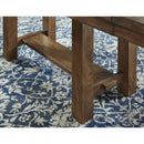 Signature Design by Ashley Moriville Dining Table with Trestle Base D631-45 IMAGE 5