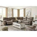 Benchcraft Segburg Power Reclining Leather Look 4 pc Sectional 3430359/3430377/3430354/3430362 IMAGE 10