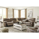 Benchcraft Segburg Power Reclining Leather Look 4 pc Sectional 3430359/3430377/3430354/3430362 IMAGE 12