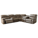 Benchcraft Segburg Power Reclining Leather Look 4 pc Sectional 3430359/3430377/3430354/3430362 IMAGE 2