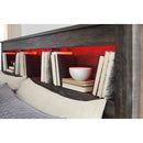 Signature Design by Ashley Drystan King Bookcase Bed with Storage B211-69/B211-56S/B211-97 IMAGE 5