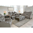 Signature Design by Ashley The Man-Den U8530513 Power Recliner with Adjustable Headrest IMAGE 17