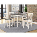 Crown Mark Brody 2682SET-WH/GY Dinette IMAGE 1