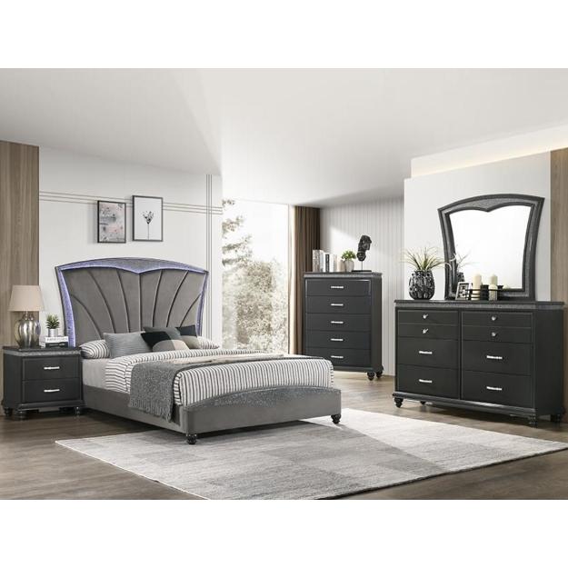 Crown Mark Frampton B4790-2 Nightstand IMAGE 2