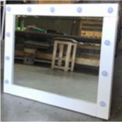 Crown Mark Avery B4850WH-91-11 Vanity Mirror IMAGE 1