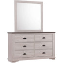 Crown Mark Coralee B8130-11 Dresser Mirror IMAGE 2