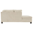 Signature Design by Ashley Abinger 83904S3 2 pc Sleeper Sectional with Chaise IMAGE 2