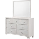 Crown Mark Lyssa B4310-1 Dresser - Frost IMAGE 2