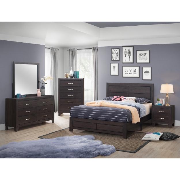 Crown Mark Hopkins B9310-2 Nightstand IMAGE 2