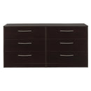 Signature Design by Ashley Finch EB3392-131 Six Drawer Dresser IMAGE 1