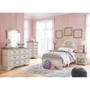 Signature Design by Ashley Realyn B743B12 Dresser and Mirror IMAGE 4