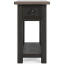 Signature Design by Ashley Tyler Creek T736-107 Chair Side End Table IMAGE 3