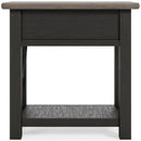 Signature Design by Ashley Tyler Creek T736-107 Chair Side End Table IMAGE 4