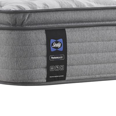 Sealy Silver Pine Medium Euro Pillow Top Mattress (California Twin) IMAGE 4
