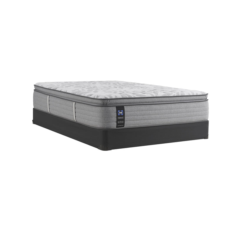 Sealy Silver Pine Medium Euro Pillow Top Mattress (California Twin) IMAGE 5