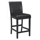 Crown Mark Lennon 1715SET-PU 5 pc Dinette - Black IMAGE 3