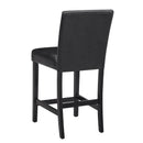 Crown Mark Lennon 1715SET-PU 5 pc Dinette - Black IMAGE 4