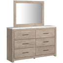 Signature Design by Ashley Senniberg B1191B1 Dresser and Mirror IMAGE 1