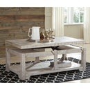 Signature Design by Ashley Fregine T755T1 Coffee Table and 2 End Tables IMAGE 4