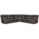 Signature Design by Ashley Kincord 13104S5 3 pc Power Reclining Sectional IMAGE 1