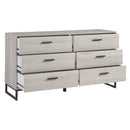 Signature Design by Ashley Socalle EB1864-231 Six Drawer Dresser IMAGE 2