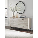 Signature Design by Ashley Socalle EB1864-231 Six Drawer Dresser IMAGE 6