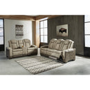 Signature Design by Ashley Next-Gen DuraPella 2200318 Power Reclining Loveseat with Console and Adjustable Headrest IMAGE 6