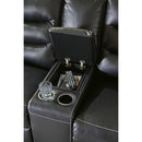 Signature Design by Ashley Warlin 6110518 Power Reclining Loveseat with Console and Adjustable Headrest IMAGE 8