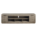 Signature Design by Ashley Krystanza W760-78 Extra Large TV Stand with Fireplace Option IMAGE 3