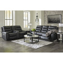 Signature Design by Ashley Warlin 6110515 Power Reclining Sofa with Adjustable Headrest IMAGE 11