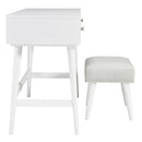 Signature Design by Ashley Thadamere B060-122 Vanity/Upholstered Stool IMAGE 4