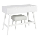 Signature Design by Ashley Thadamere B060-122 Vanity/Upholstered Stool IMAGE 5